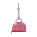 Diesel Textured Faux Leather Mini Bag — Pink