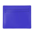 Ader Error Calfskin Leather Card Case — Blue