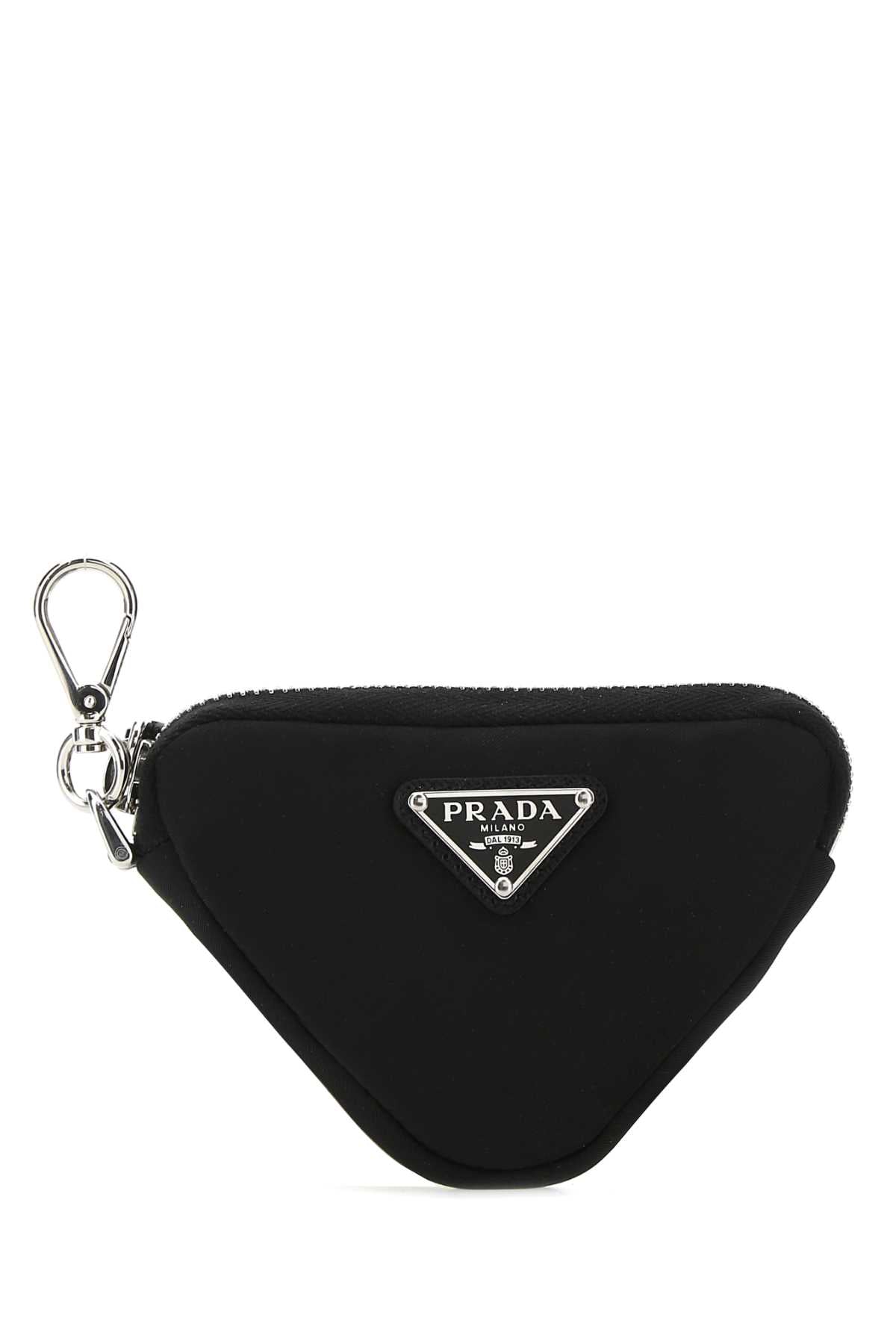 Prada Milano Coin Purse — Black