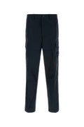 Stone Island Cotton Cargo Cargo Pants — Navy