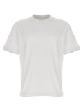 Brunello Cucinelli Cotton Crewneck T-Shirt — White