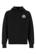Moncler Cardigan Hoodie — Black