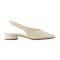 Aeyde Dua Sling-back Heel — White