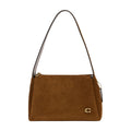 Coach Shoulder Bag — Brown