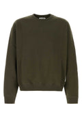 Jil Sander Cotton Sweatshirt — Olive