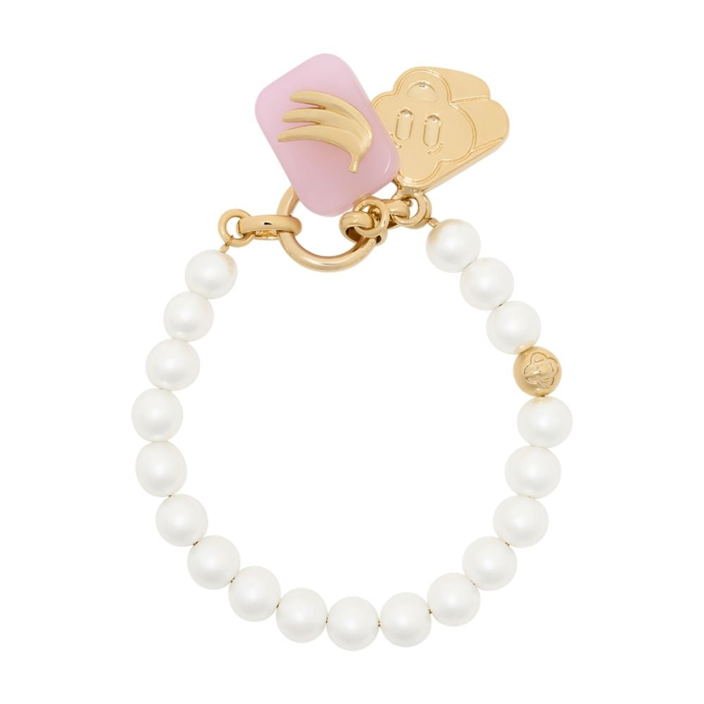 Casablanca Pearl Bracelet — White
