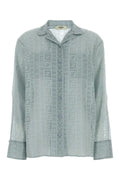 Fendi Pequin Shirt — Green