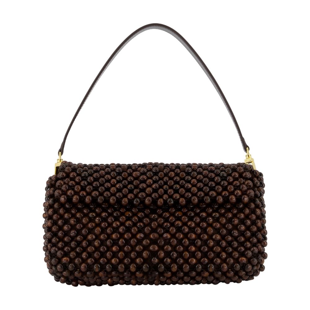 Staud Timmy Shoulder Bag — Brown
