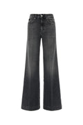 Jacob Cohen Wide-Leg Denim Jeans — Gray