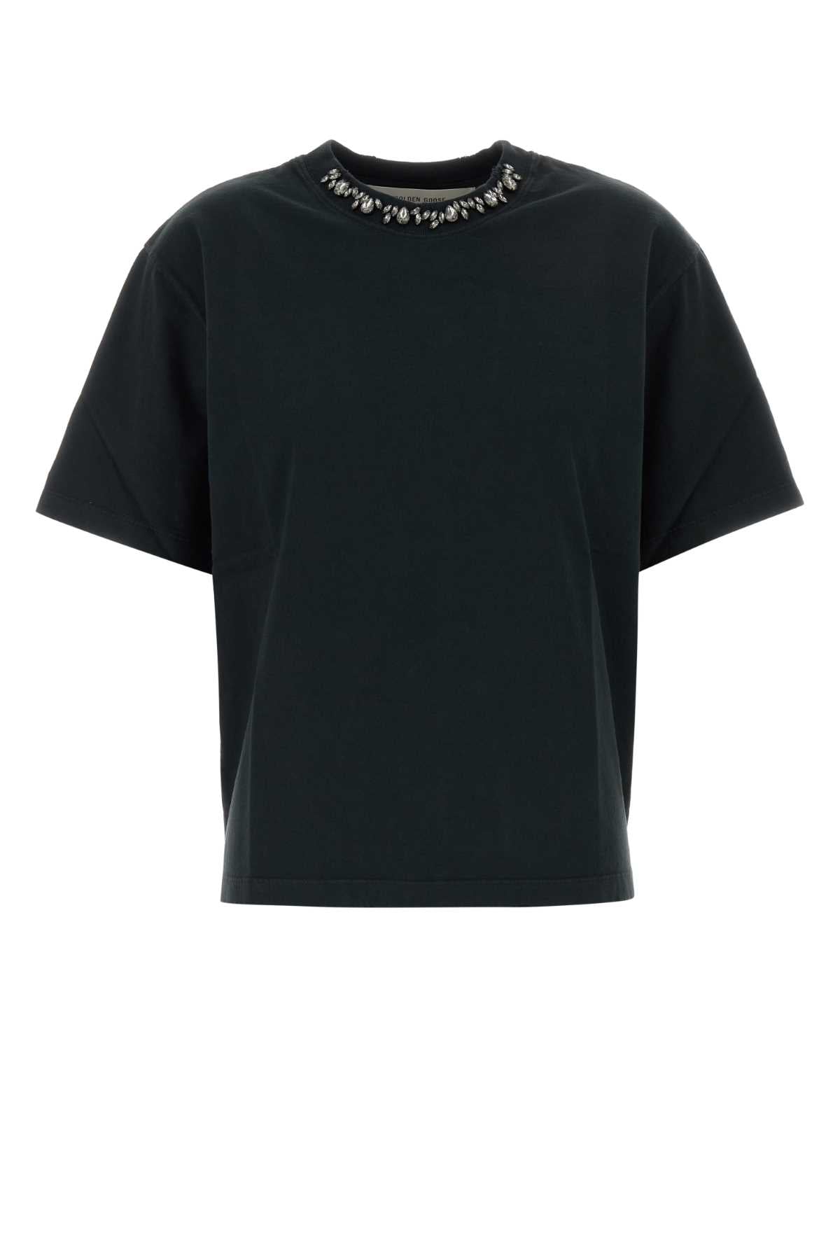 Golden Goose Deluxe Brand Boxy T-Shirt — Black