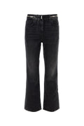 Givenchy High-Rise Black Denim Jean — Black