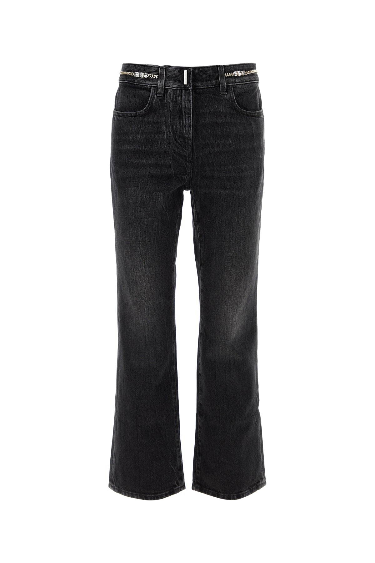 Givenchy High-Rise Black Denim Jean — Black