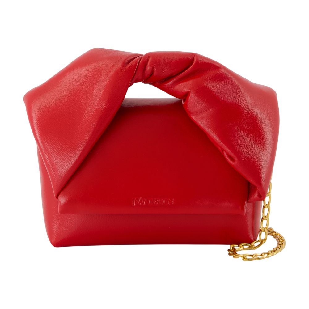 J.W. Anderson Twister Crossbody Bag — Red