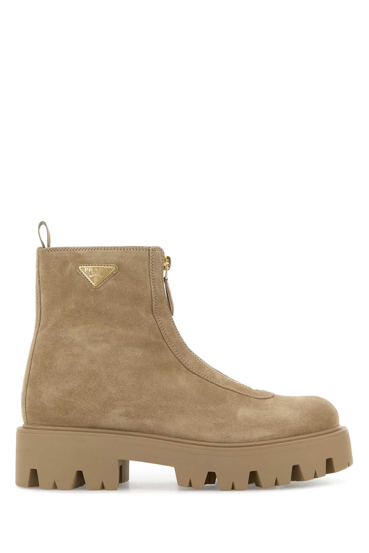 Prada STRIDE Boot — Beige