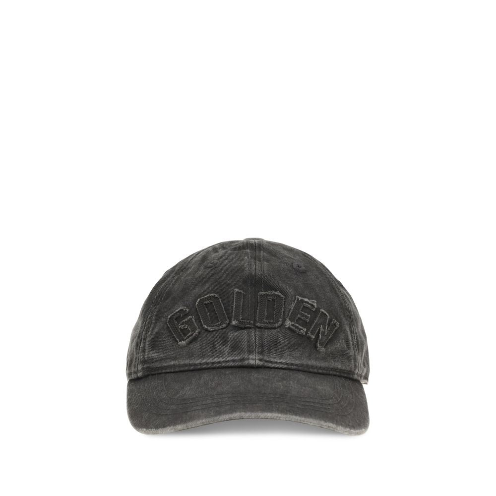 Golden Goose GOGUP02837P00273460188BB Baseball Cap — Gray