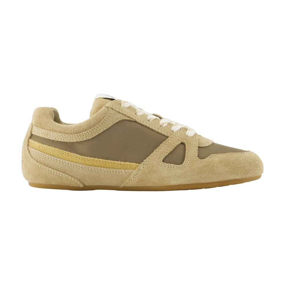 Isabel Marant Senny Low Sneaker — Khaki