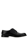 Dolce & Gabbana Polished Leather Oxford — Black