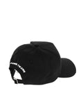 Dsquared2 BCW010805C000012124 Logo-Embroidered Baseball Cap — Black