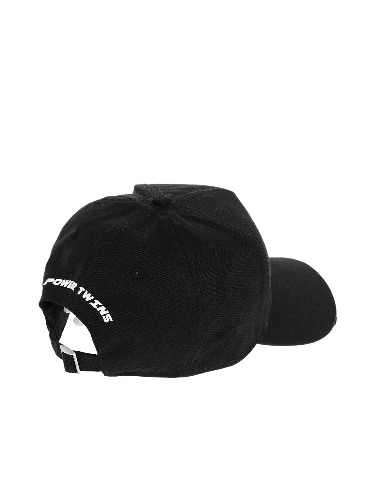 Dsquared2 BCW010805C000012124 Logo-Embroidered Baseball Cap — Black