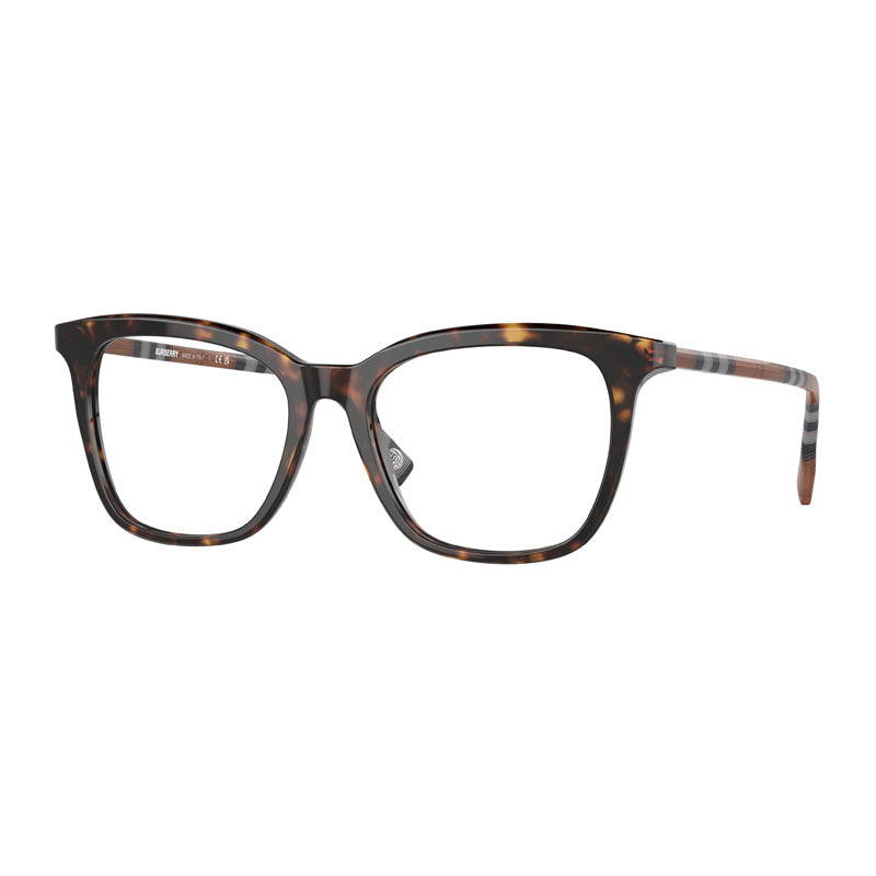 Burberry BE23904017 Square Full Rim Eyeglasses — Brown