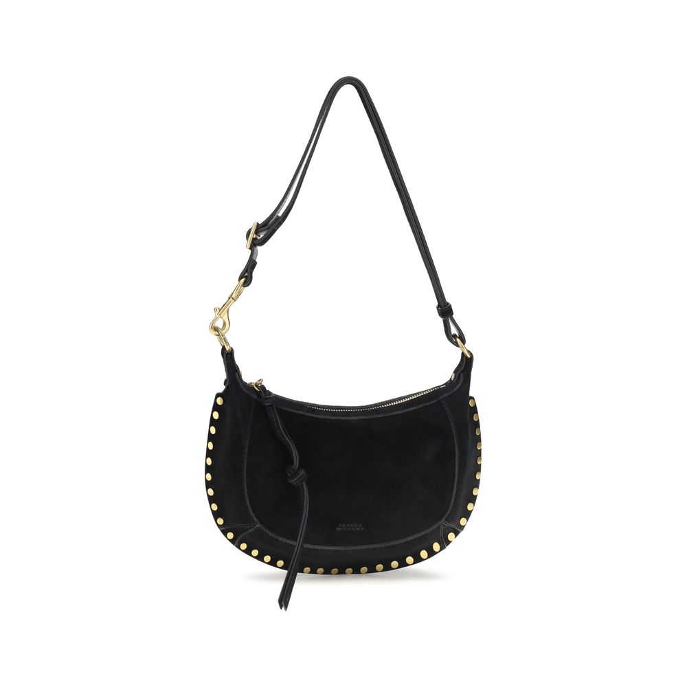Isabel Marant Oskan Moon Shoulder Bag — Black