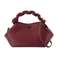 Ganni Bou Shoulder Bag — Burgundy