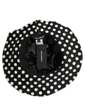 Dolce & Gabbana HAT10011 Polka Dot Cotton Bucket Hat — Black