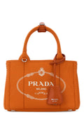 Prada Jardiniére Tote Bag — Orange