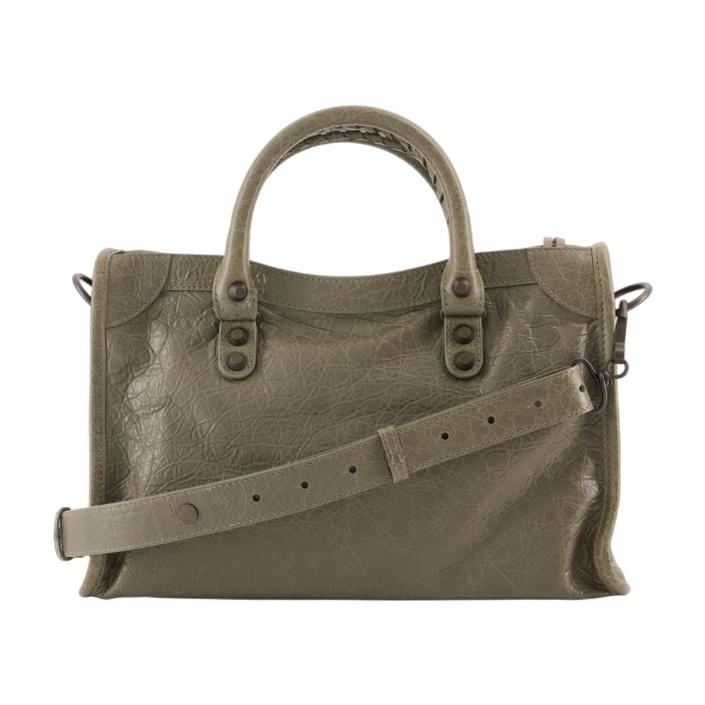 Balenciaga Le City Top Handle Bag — Green