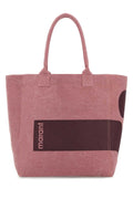 Isabel Marant Cotton Colour-Block Tote Bag — Pink