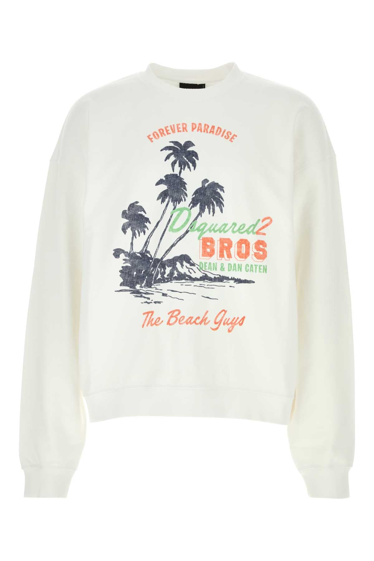 Sudadera Dsquared2 Bros — Blanco