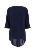 Max Mara Ferro Blouse — Navy