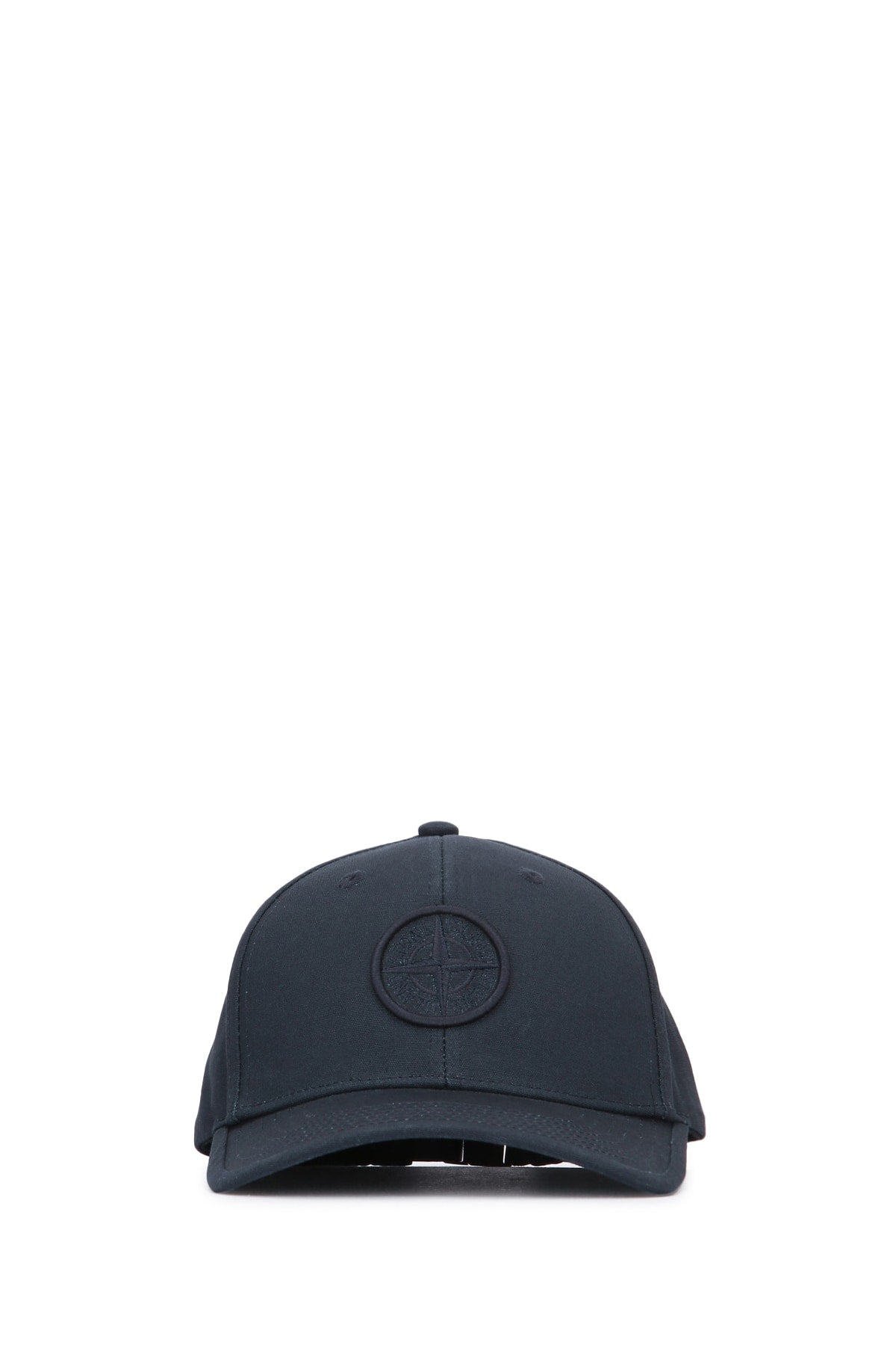 Stone Island Kids BASEBALL 100% Cotton Baseball Cap — Navy