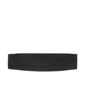 Bottega Veneta Silk Belt — Black
