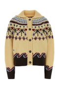Alanui Winter Cardigan — Beige