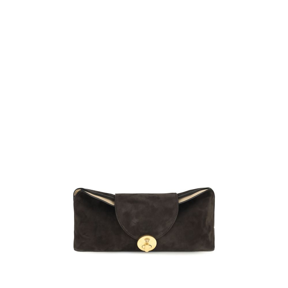 Versace Vivian Clutch — Brown