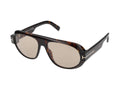 Tom Ford FT1102 Injected Acetate Sunglasses — Tortoiseshell/Black