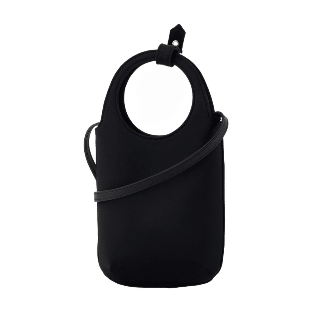 Courreges Top Handle Bag — Black