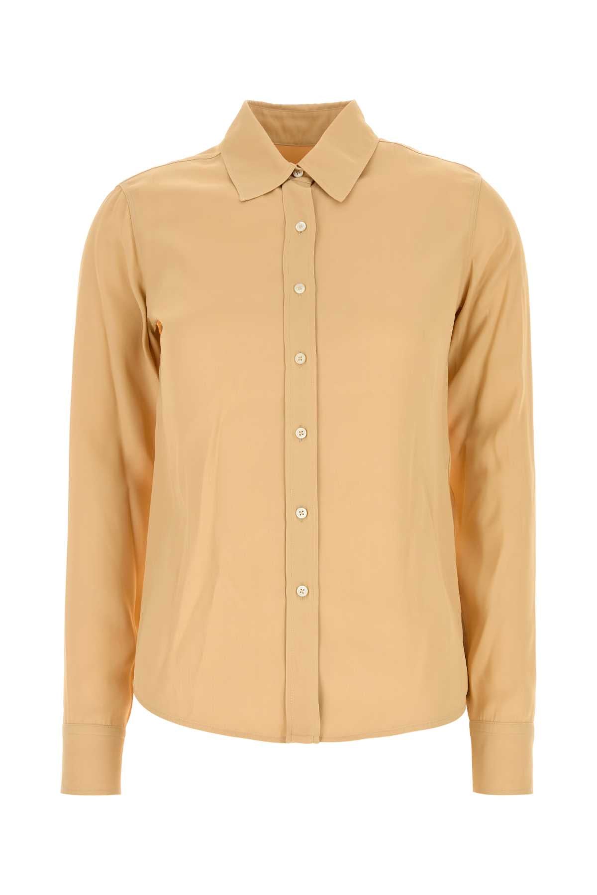 Jil Sander Viscose Shirt — Beige