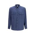 Saint Laurent Toile 4812 Shirt — Blue