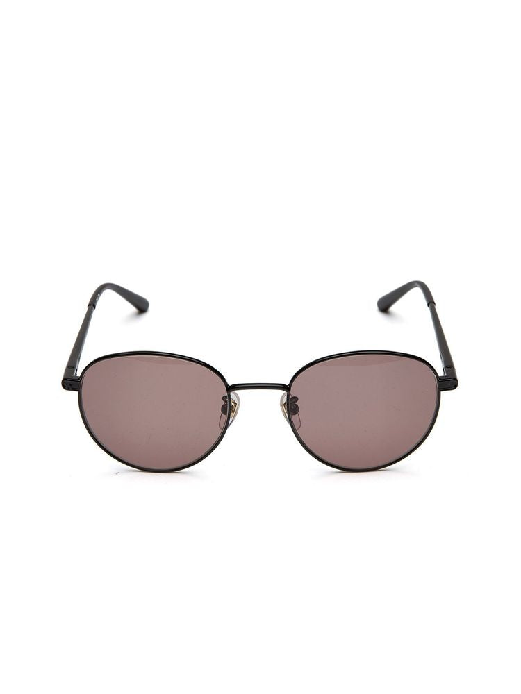 Gafas de sol Furla SFUB19 de metal con montura redonda - Negro