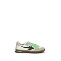 Off-White Calf Leather Low-Top Sneaker — Multicolor