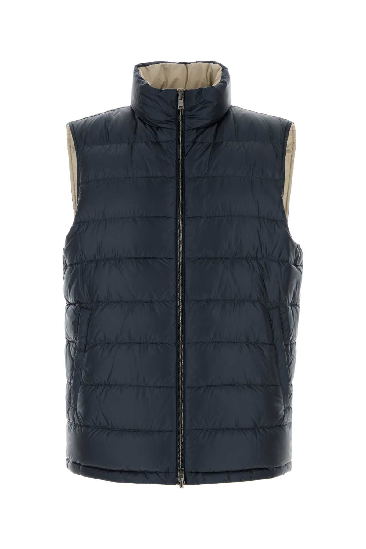 Herno Piumini Vest — Navy