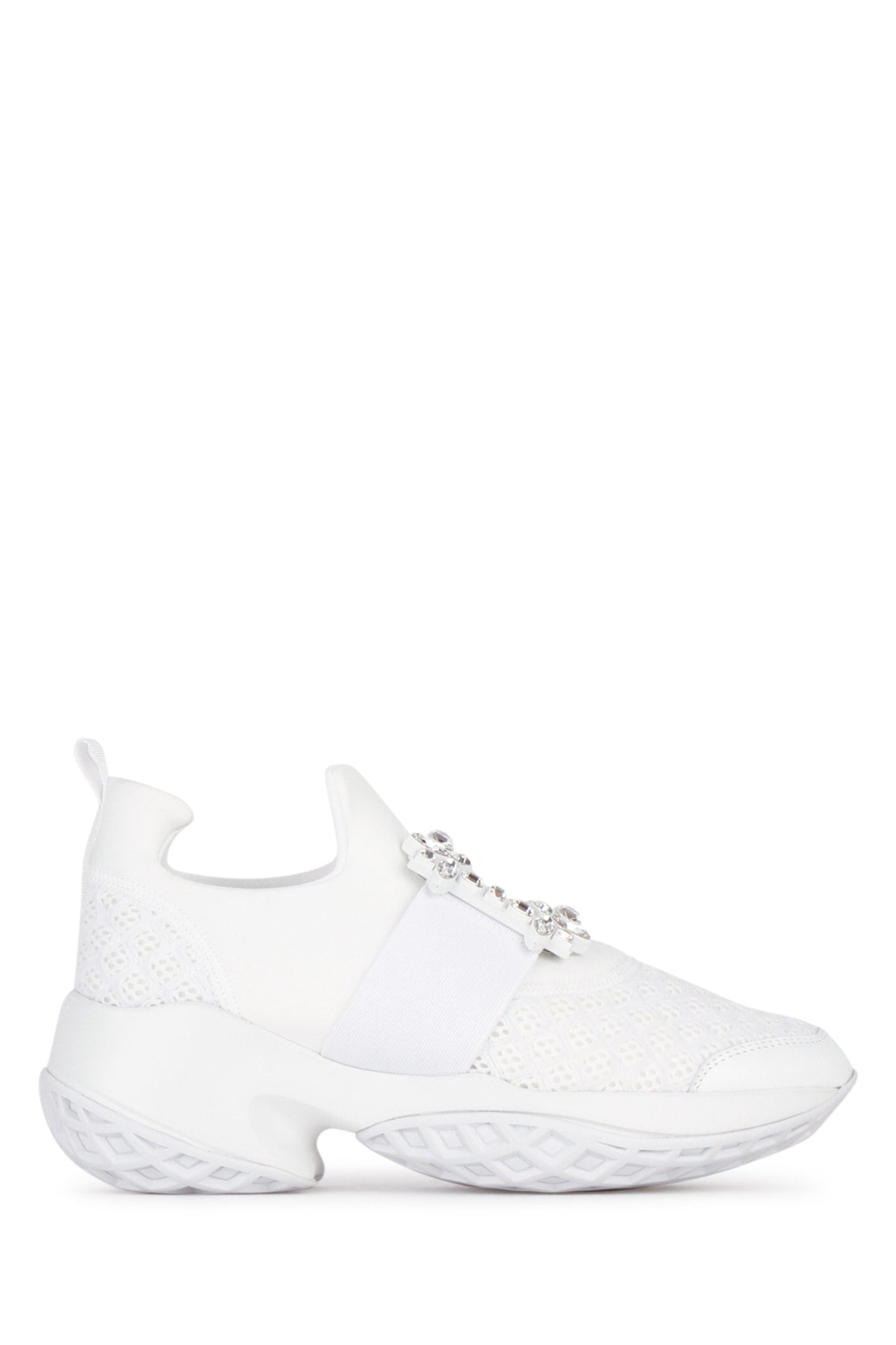 Roger Vivier Viv Run Sneaker — White