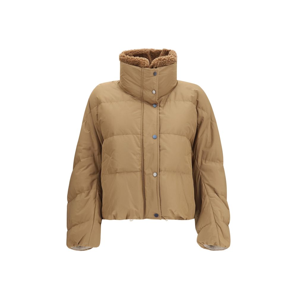 Brunello Cucinelli Down Jacket — Beige