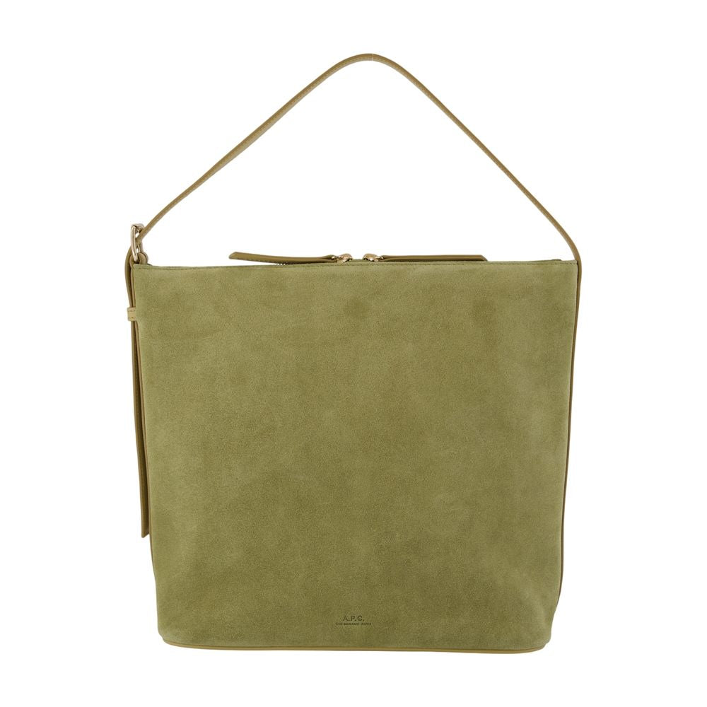 A.P.C. Vera Shoulder Bag — Green
