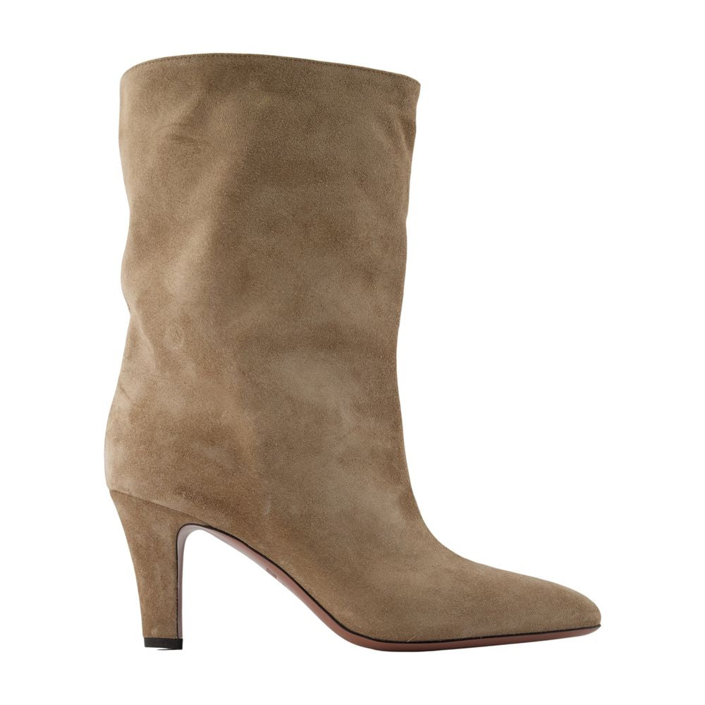 Paris Texas Ankle Boot — Beige