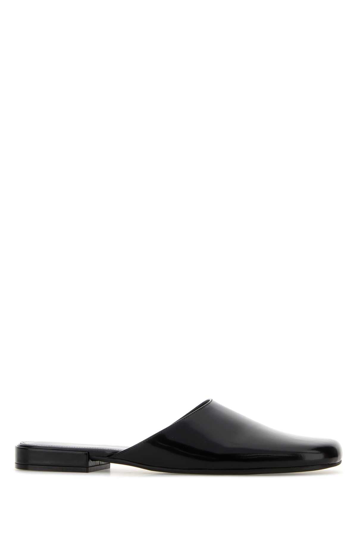 The Row Penelope Mule — Black