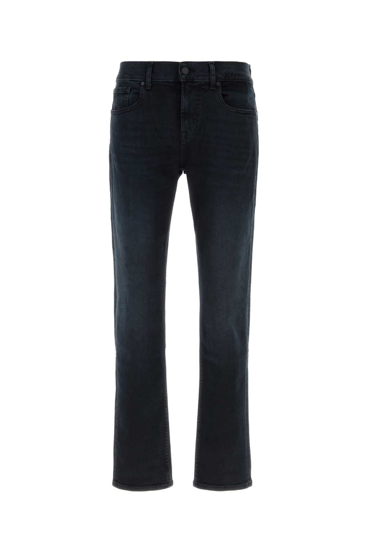 Seven For All Mankind Slim Jeans — Black