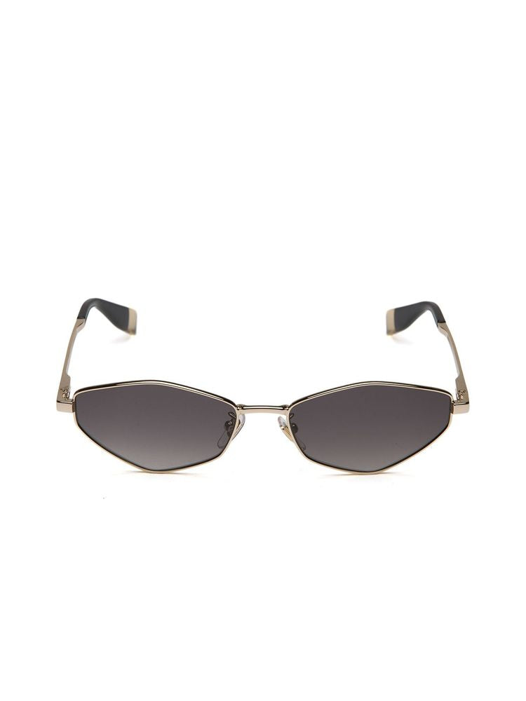 Furla SFUB17 Metal Frame Smoke Gradient Lens Sunglasses — Rose gold